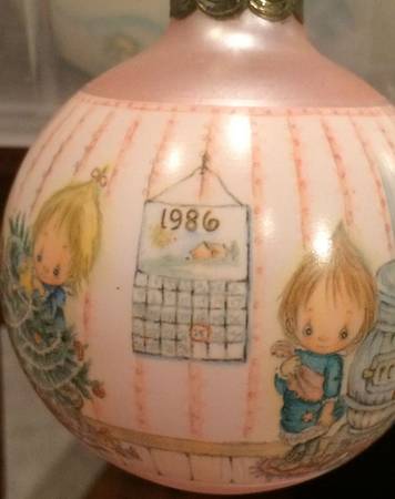 Betsey Clark's Home for Christmas May Christmas Love Fill Every Little Cor - With Box