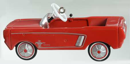 Kiddie Car Classics 1964 Ford Mustang-Red #13 - Boxed