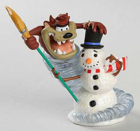 Looney Tunes 2006-Taz The Snowman Wizard - With Box