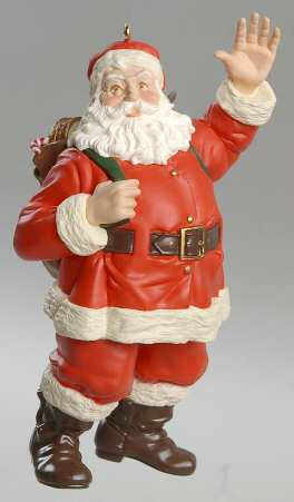 Merry Olde Santa by Hallmark Gold Crown