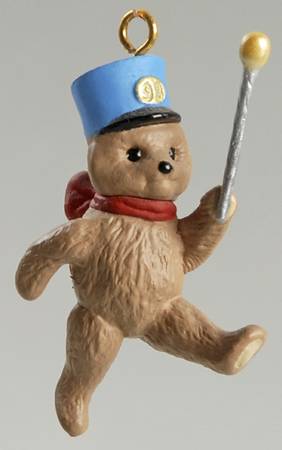 March of Teddy Bears-Miniature 1993-#1-Drum Major - With Box