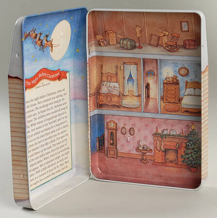 Night Before Christmas-Miniature Display House Only - No Box