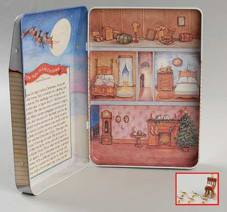Night Before Christmas-Miniature by Hallmark Gold Crown