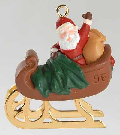 Night Before Christmas-Miniature Sleigh - Boxed
