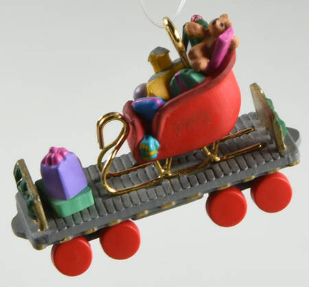 Noel Railroad-Miniature Flatbed Car - Boxed