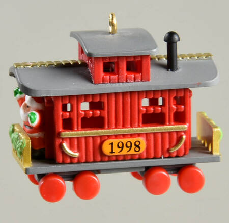Noel Railroad-Miniature Caboose - Boxed