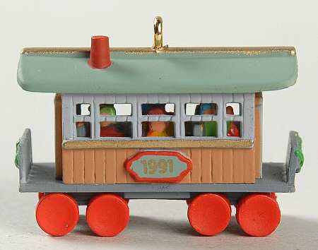 Noel Railroad-Miniature by Hallmark Gold Crown