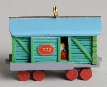 Noel Railroad-Miniature Box Car - Boxed