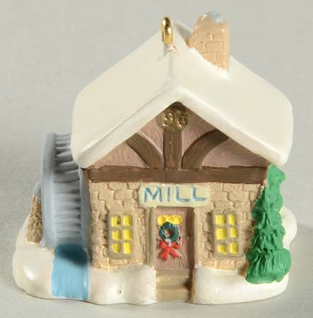 Old English Village-Miniature Village Mill - Boxed