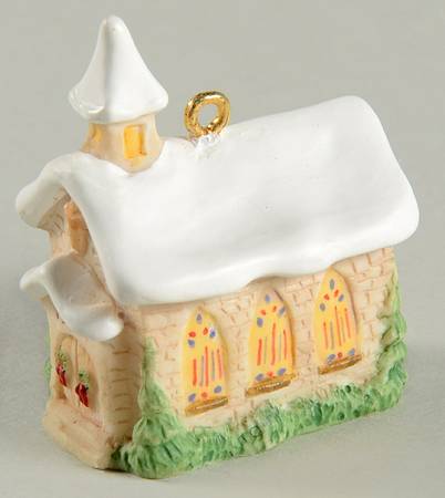 Old English Village-Miniature Church - Boxed