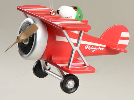Peanuts Christmas Ornament Flying Ace - Boxed