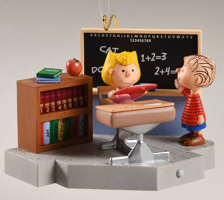 Peanuts Christmas Ornament School Days - Boxed