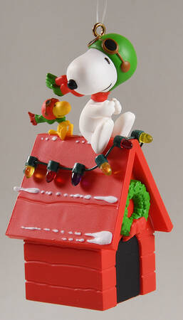 Peanuts Christmas Ornament A Pair Of Aces - Boxed