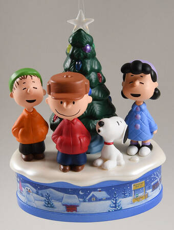 Peanuts Christmas Ornament Merry Christmas Charlie Brown - Boxed