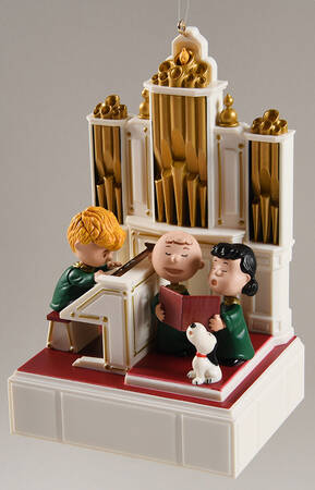 Peanuts Christmas Ornament Hark Music Fills The Air - Boxed