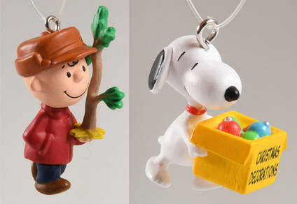 Peanuts Christmas Ornament Decorating Fun (Set Of 2)-Mini - Boxed