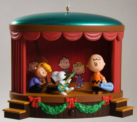Peanuts Christmas Ornament Onstage Antics - Boxed