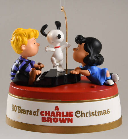 Peanuts Christmas Ornament 50 Years Of Charlie Brown Christmas - Boxed