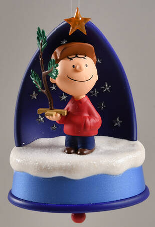Peanuts Christmas Ornament A Sign Of The Season - Boxed