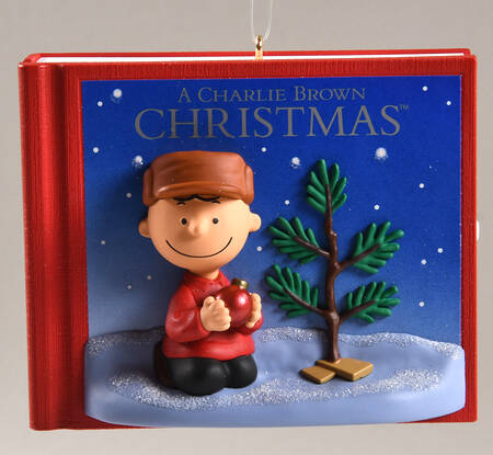 Peanuts Christmas Ornament A Charlie Brown Christmas-Book - Boxed