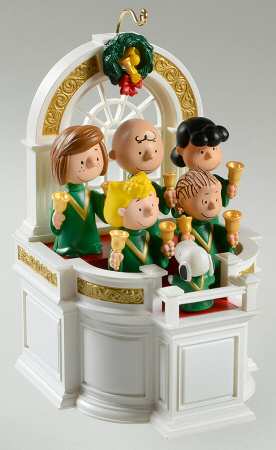 Peanuts Christmas Ornament Ringing In Christmas - Musical - Boxed