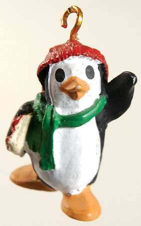 Penguin Pal-Miniature by Hallmark Gold Crown