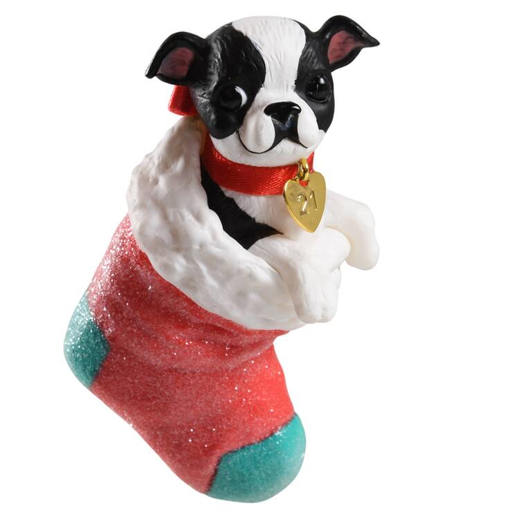 Puppy Love 2021-Boston Terrier #31 - Boxed
