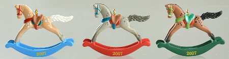 Rocking Horse 2007 - Mini (Set Of 3) - Boxed