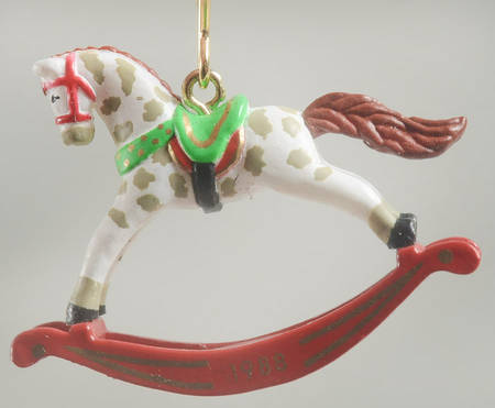 Rocking Horse-Miniature Rocking Horse-1988 - With Box