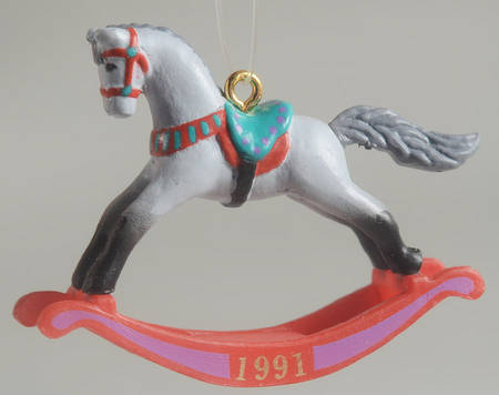 Rocking Horse-Miniature Rocking Horse-1991 - Boxed