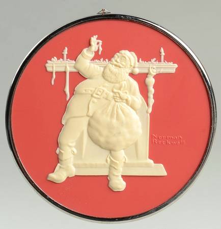 Norman Rockwell by Hallmark Gold Crown