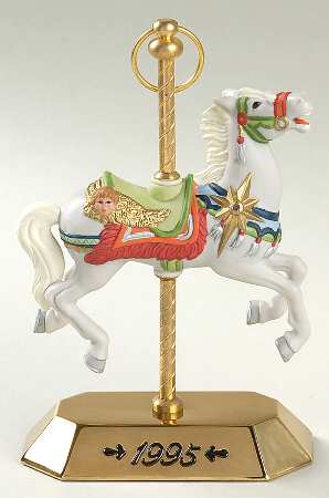Tobin Fraley Carousel 1995-Carousel Horse #4 - Boxed