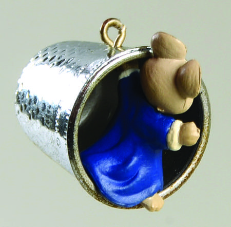 Hallmark Figural Thimble Ornaments Mouse Thimble #1-1978 - No Box