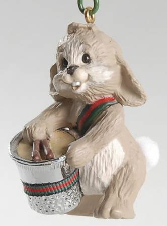 Hallmark Figural Thimble Ornaments Drummer Thimble #10 - Boxed
