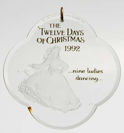 Twelve Days of Christmas Nine Ladies Dancing-1992 - Boxed