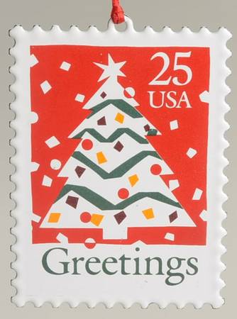 U.S. Christmas Stamps 1995-Greeting -Christmas Tree - Boxed