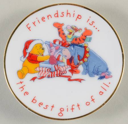 Winnie the Pooh Pooh Collector's Plate - Boxed