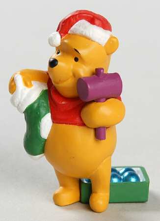 Christmas at Pooh's House by Hallmark Gold Crown