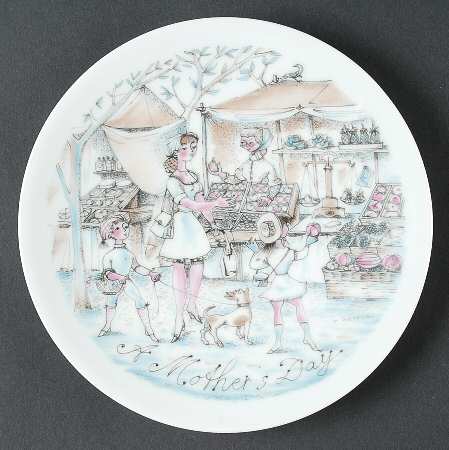 Mother's Day Plate To Market - Boxed
