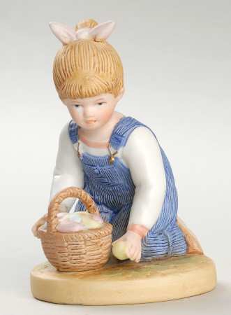 Denim Days Easter Time-Debbie With Eggs - No Box