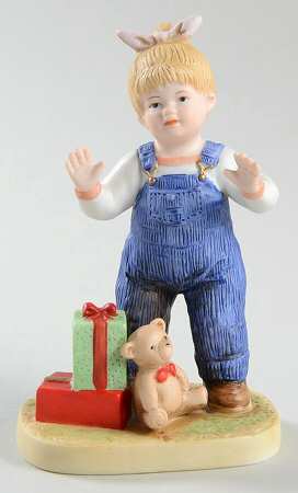 Denim Days Debbie With Gifts & Teddy Bear - No Box
