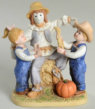 Denim Days Danny And Debbie With Scarecrow - No Box