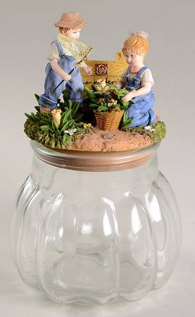 Denim Days Candy Jar - No Box