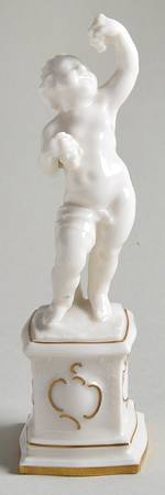 Cherubs-Angels Cherub With Grapes-Summer - Boxed