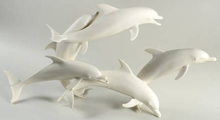 Sea Animals Dolphins-White - No Box
