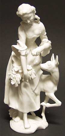 Men & Women Girl With Doe-White - Boxed