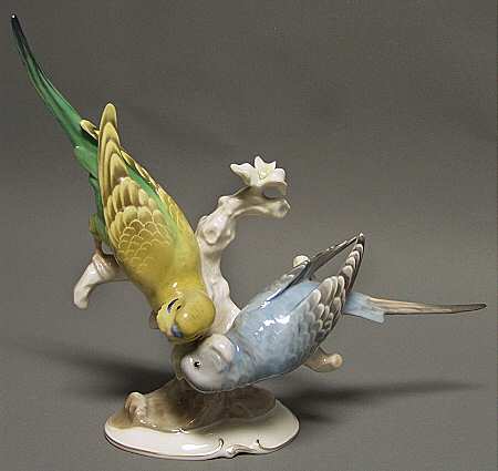 Birds Parakeet Group-Color - Boxed