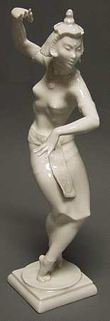 Dance Balinese Dancer-Female/White - Boxed