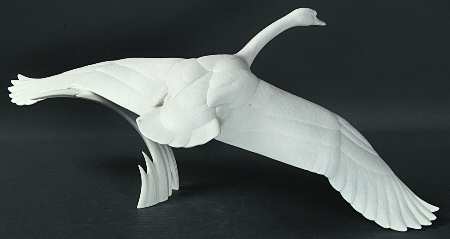 Gunther Granget Birds White Swan - Boxed