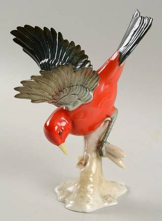 Birds Scarlet Tanager - Boxed